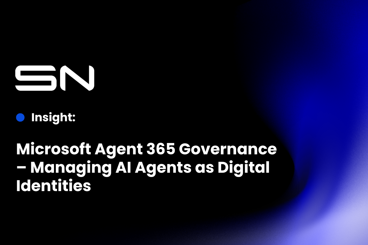 Microsoft Agent 365 Governance – Managing AI Agents as Digital Identities